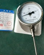 WSS-411双金属温度计的测温范围和工作原理
