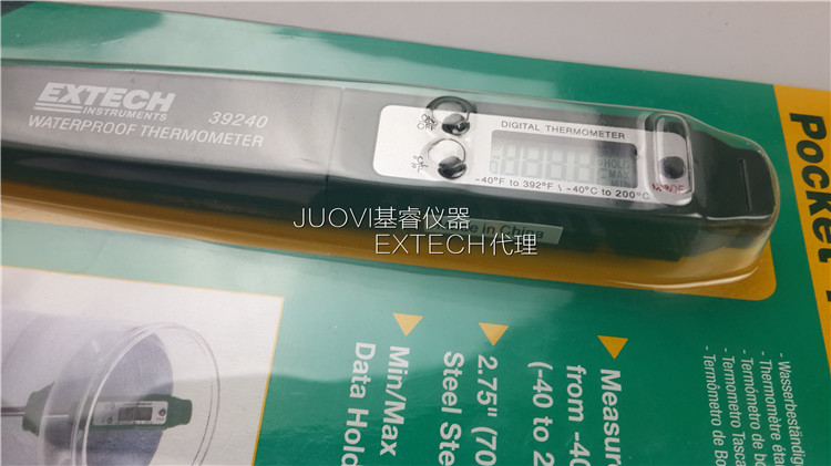 EXTECH 39240防水干燥温度计