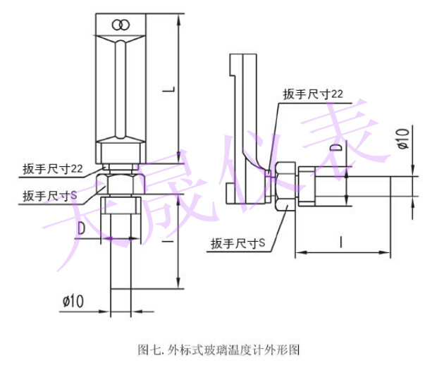 工业温度计产品图片